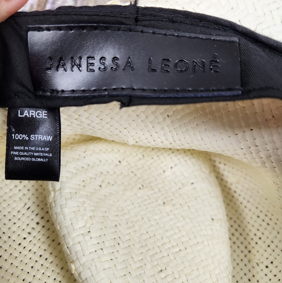 Janessa Leone Hamilton Hat in Bleach Size Large - Picture 7 of 8